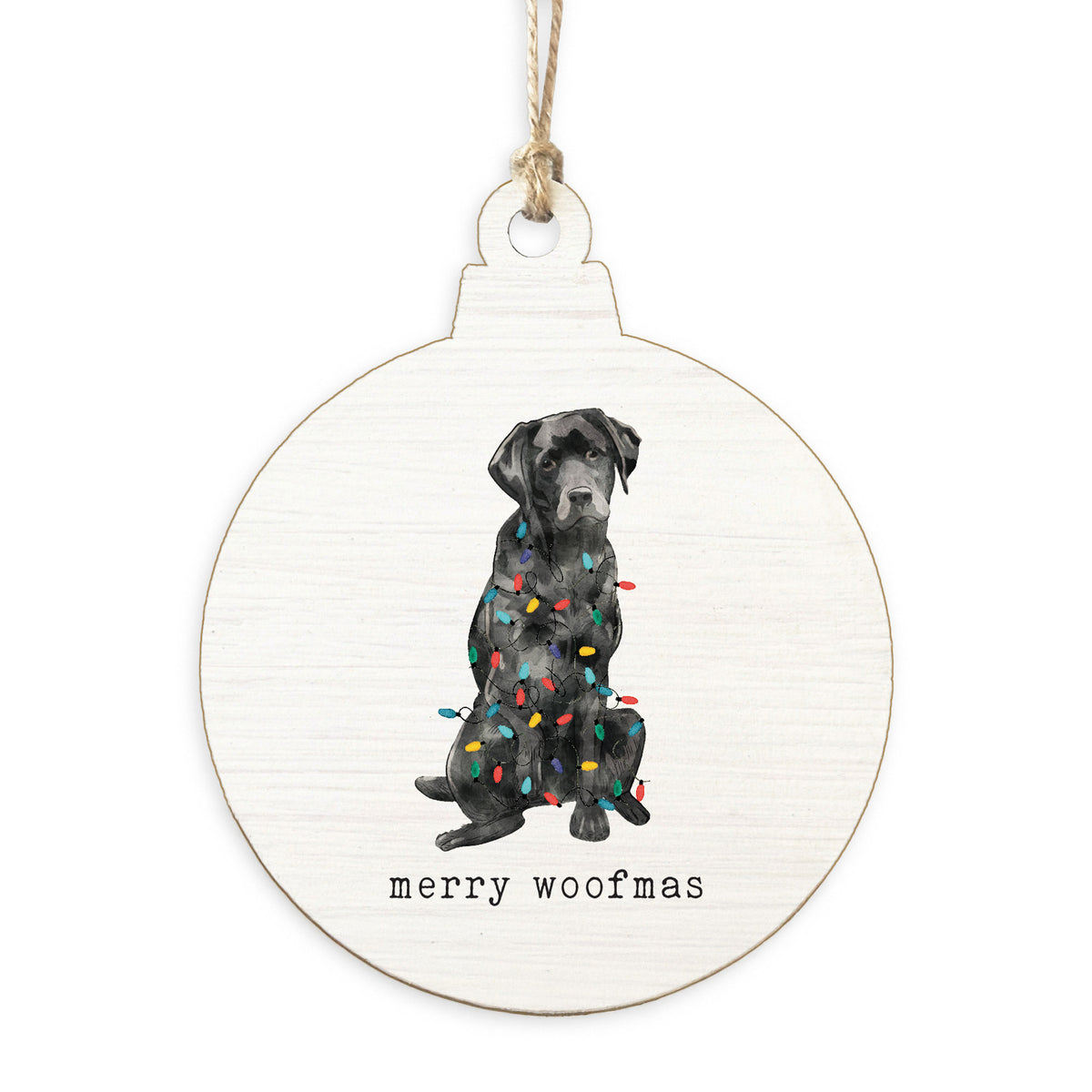 Merry Woofmas Dog Ornament