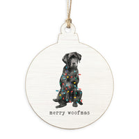 Merry Woofmas Dog Ornament