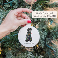 Merry Woofmas Dog Ornament