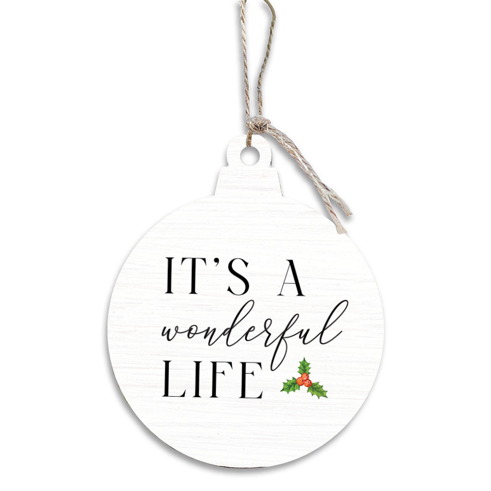 It's a Wonderful Life Ornament