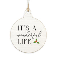 It's a Wonderful Life Ornament