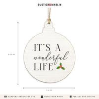 It's a Wonderful Life Ornament
