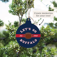 Let's Go Buffalo Ornament