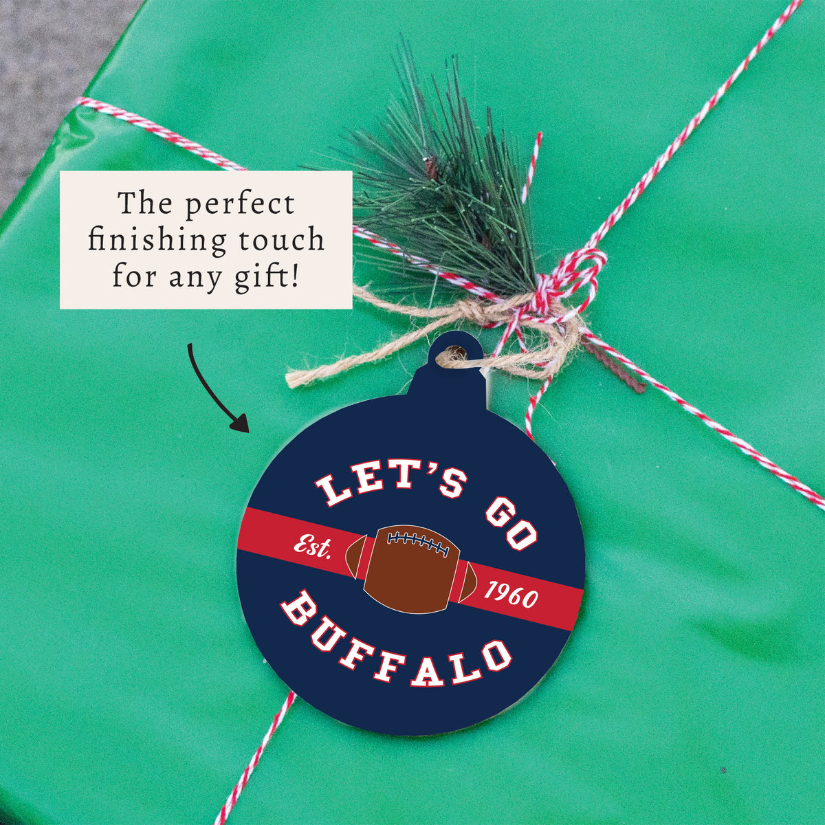 Let's Go Buffalo Ornament