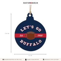 Let's Go Buffalo Ornament