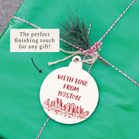 With Love from Boston Ornament