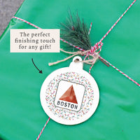Boston Christmas Citgo Ornament