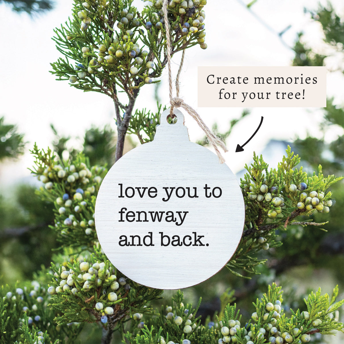 Love You To Personalized Ornament