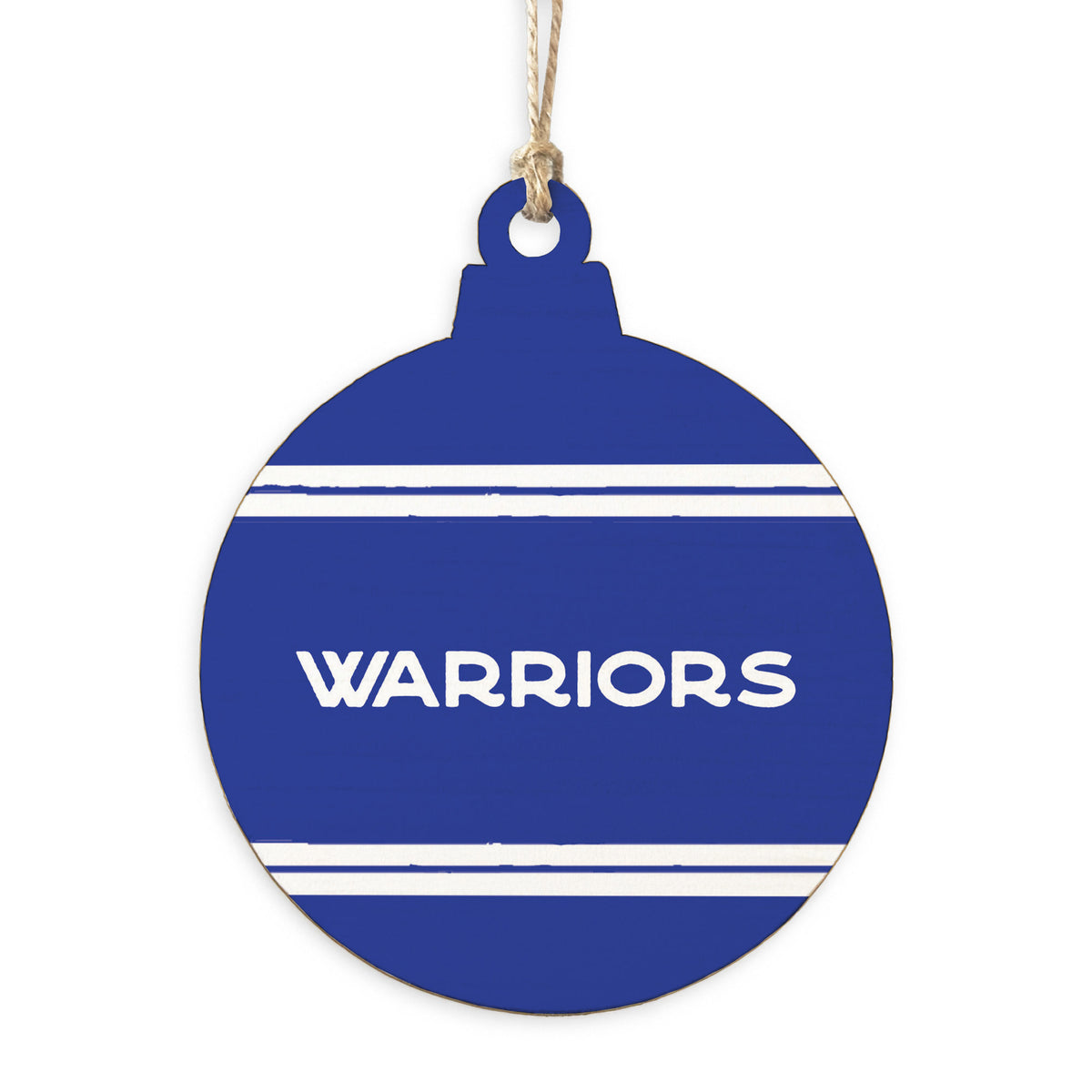 Collegiate Stripe Personalized Ornament