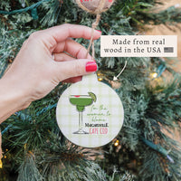 *I’m The Woman To Blame Margarita Personalized Ornament