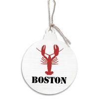 Lobster Personalized Bulb Ornament