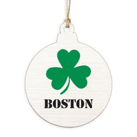 Shamrock Personalized Ornament