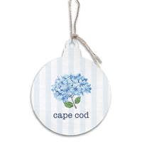 Endless Summer Hydrangea Personalized Ornament