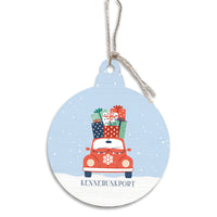 Holiday Haul Personalized Ornament