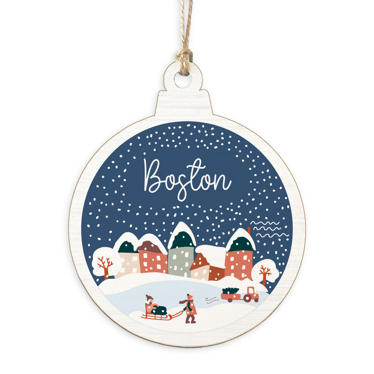 Snow Globe Personalized Ornament