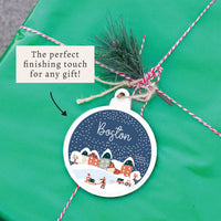 Snow Globe Personalized Ornament