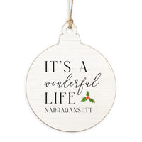 It's a Wonderful Life Personalized Ornament