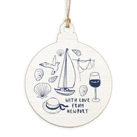 With Love From Personalized Ornament