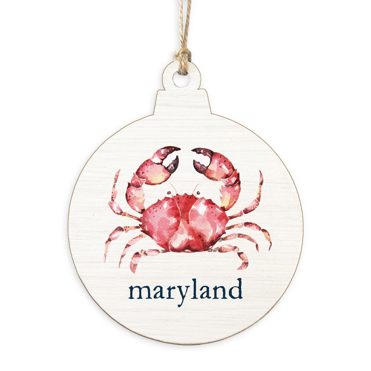 Crab Personalized Ornament