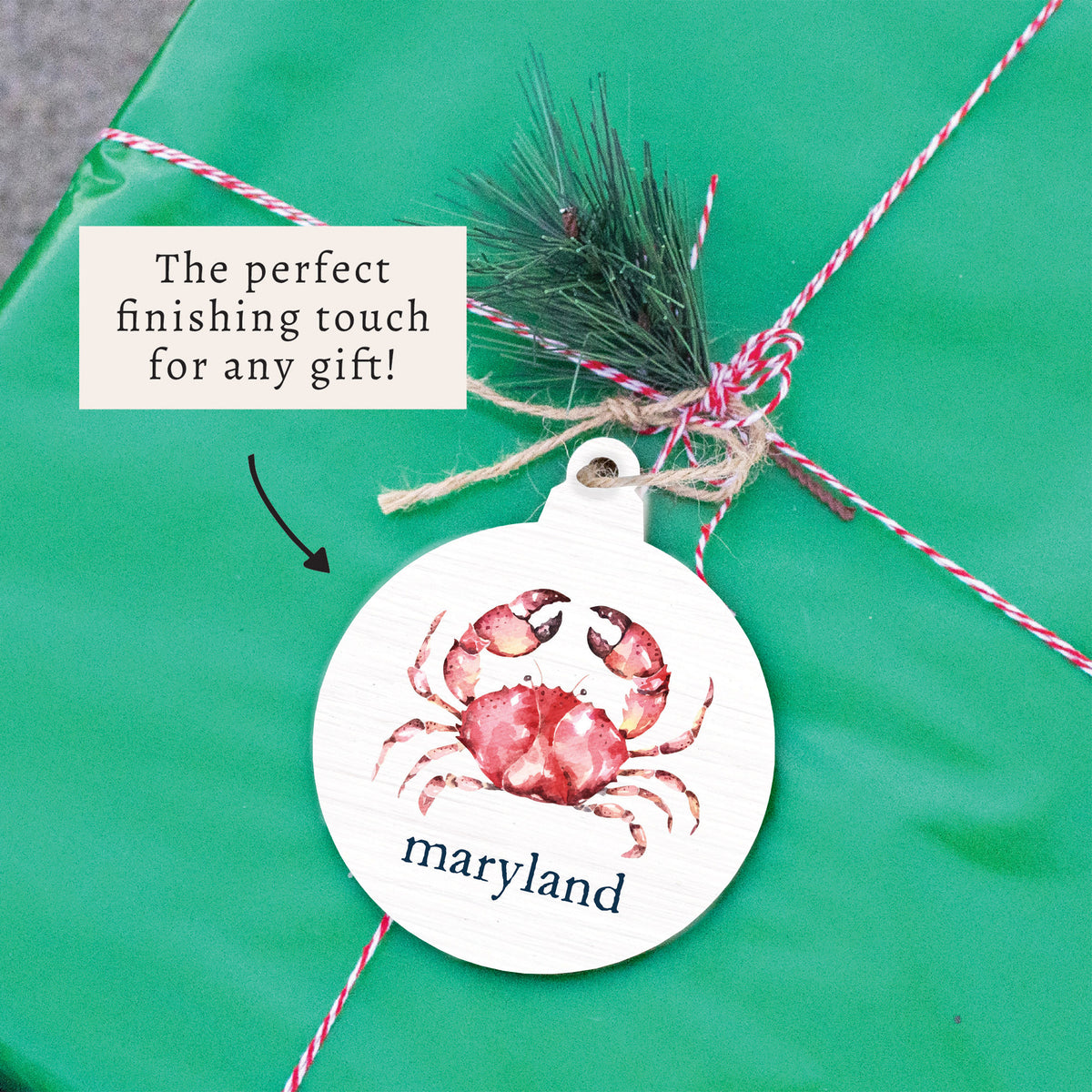 Crab Personalized Ornament