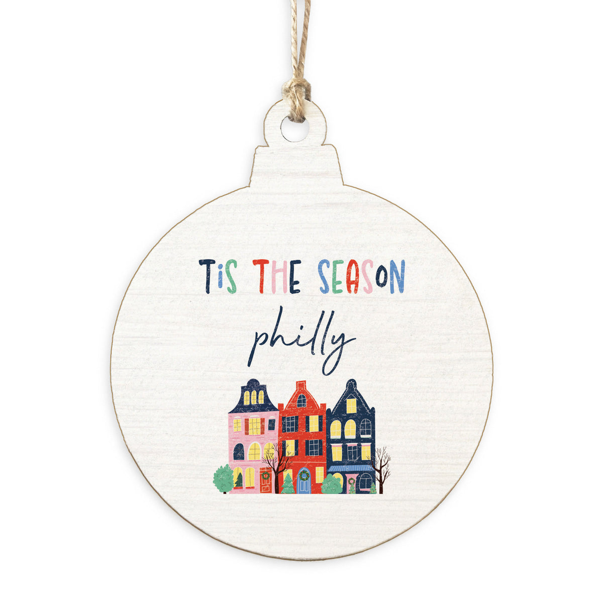 Tis The Season Personalized Ornament