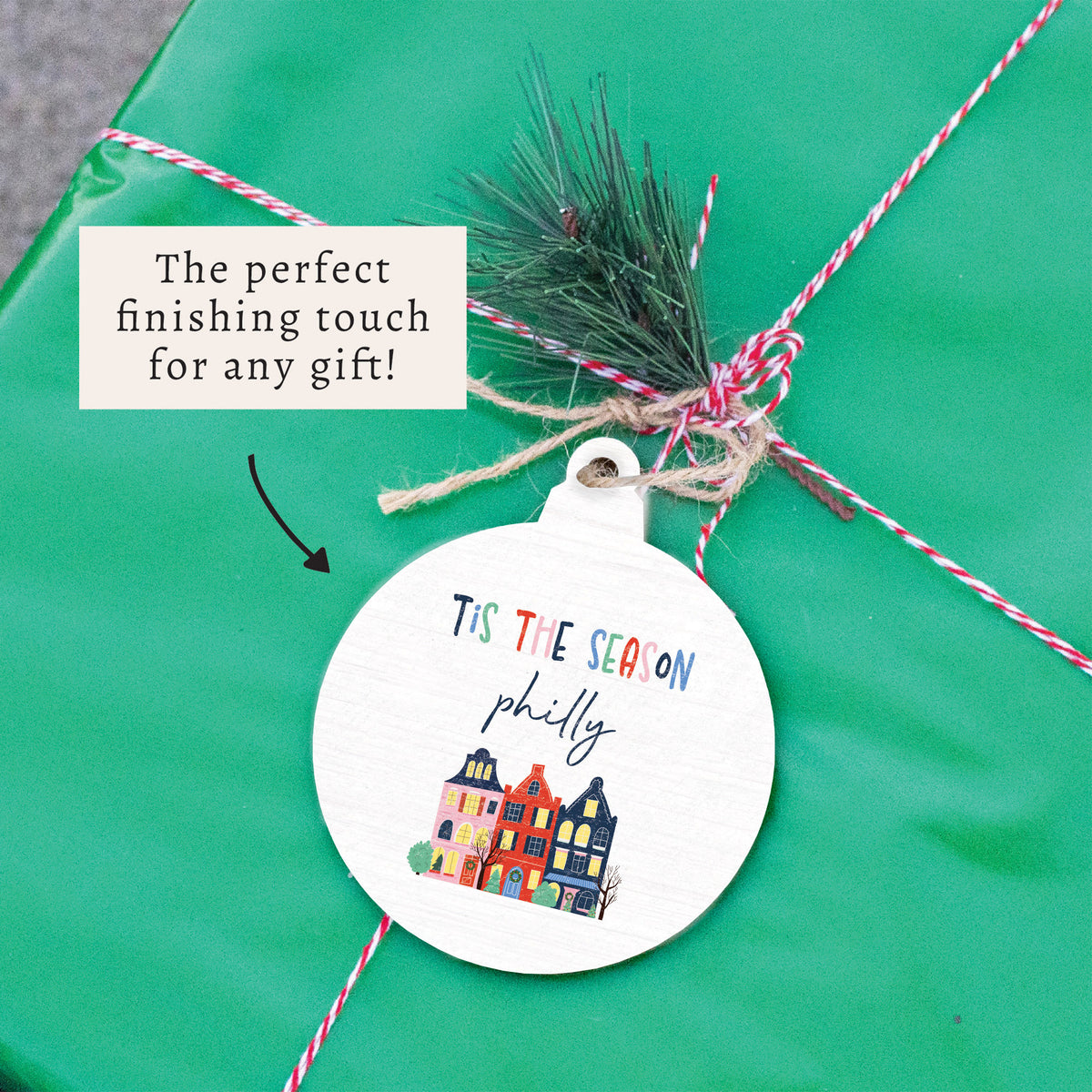 Tis The Season Personalized Ornament