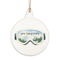 Ski Goggles Personalized Ornament