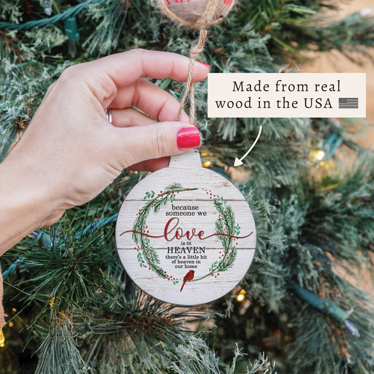 Holiday in Heaven Ornament