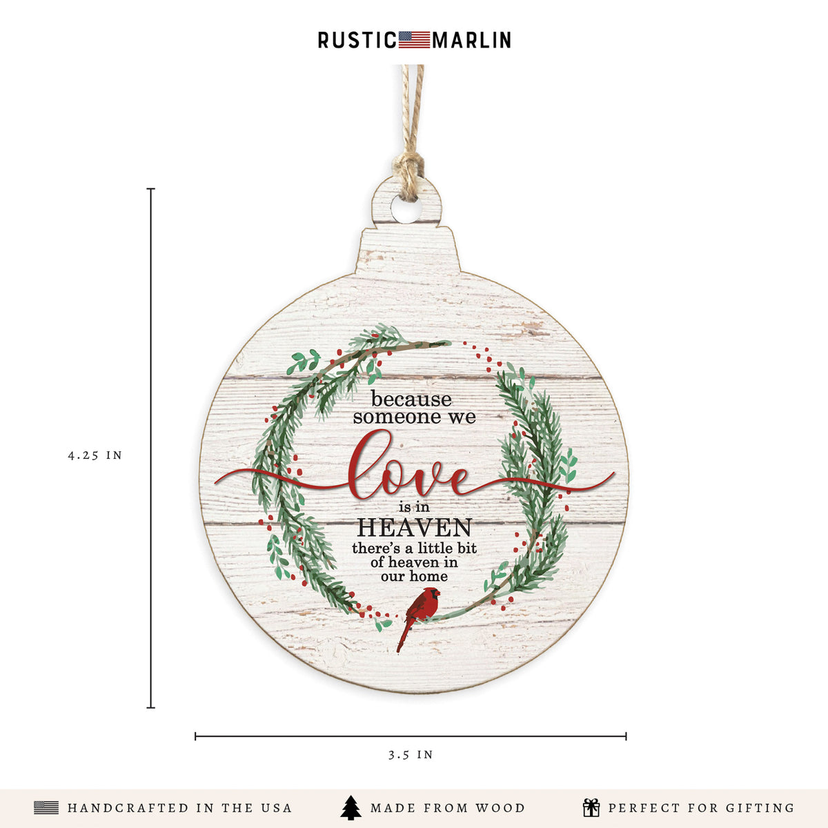Holiday in Heaven Ornament
