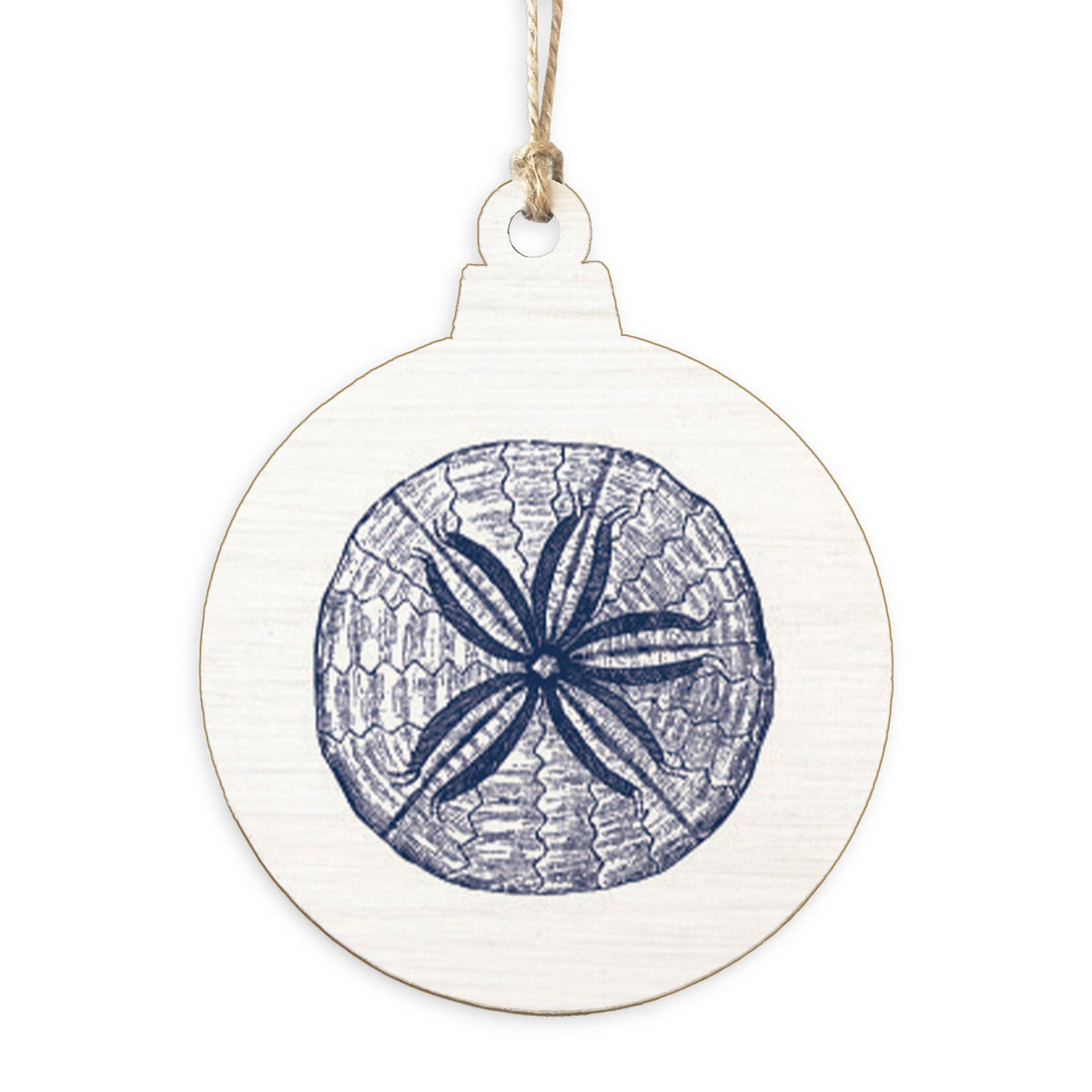 Sand Dollar Sketch Ornament