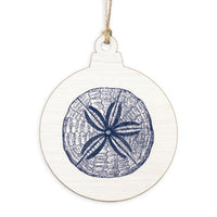 Sand Dollar Sketch Ornament