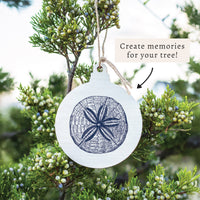 Sand Dollar Sketch Ornament