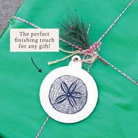 Sand Dollar Sketch Ornament