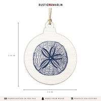Sand Dollar Sketch Ornament