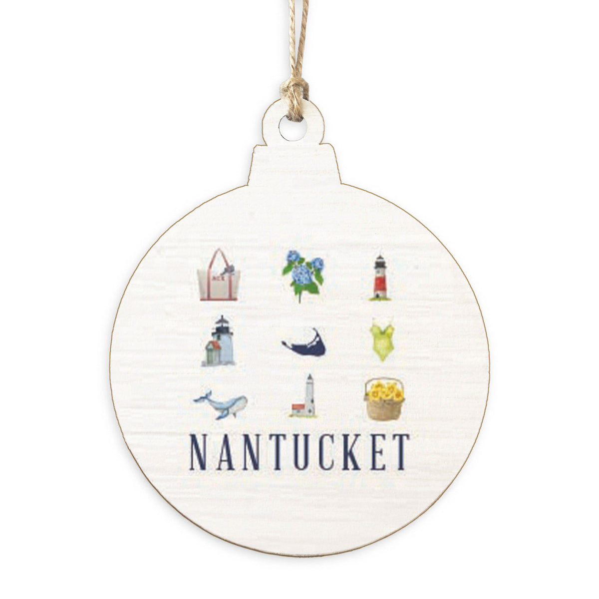 Nantucket Icons Ornament