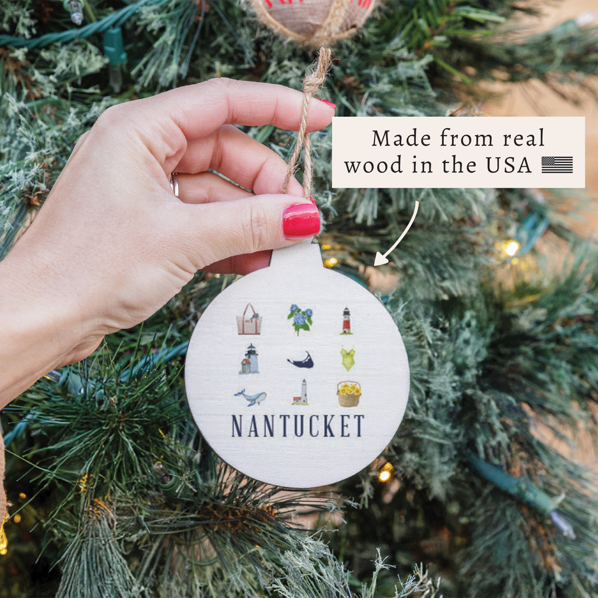 Nantucket Icons Ornament