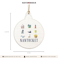 Nantucket Icons Ornament