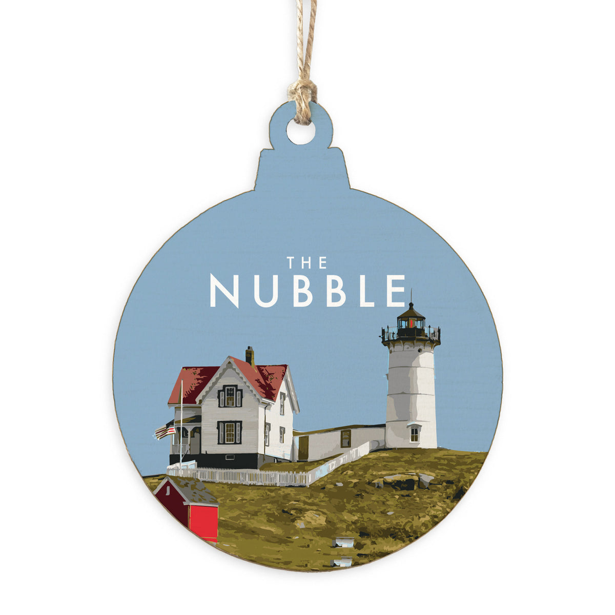 Nubble Lighthouse Ornament