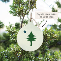 Maine Flag Ornament