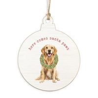 Santa Paws Ornament