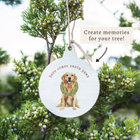 Santa Paws Ornament
