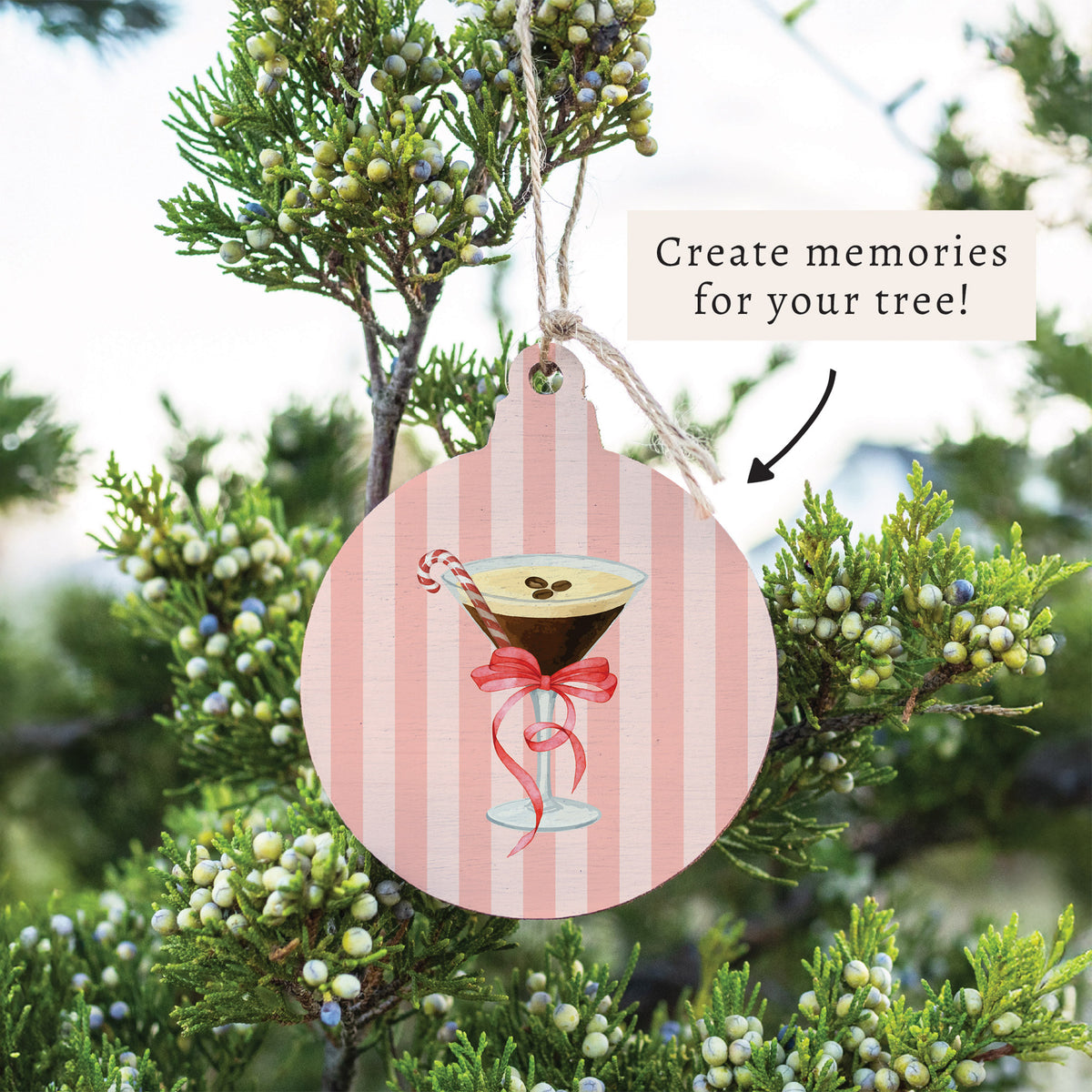 Espresso Martini Ornament