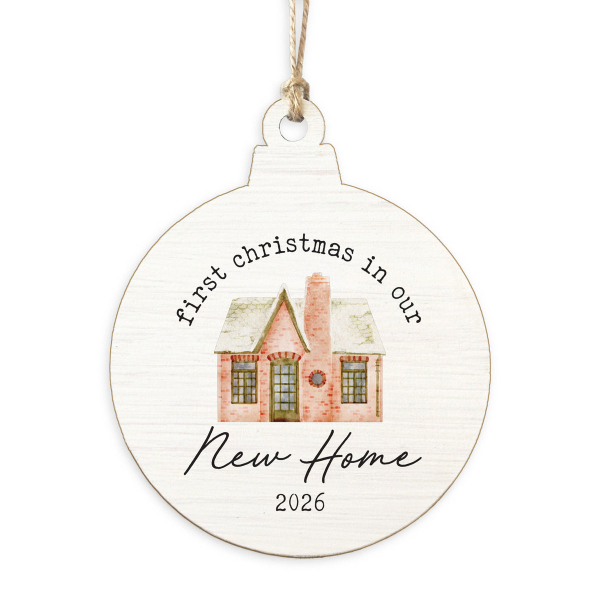 New Home 2026 Ornament