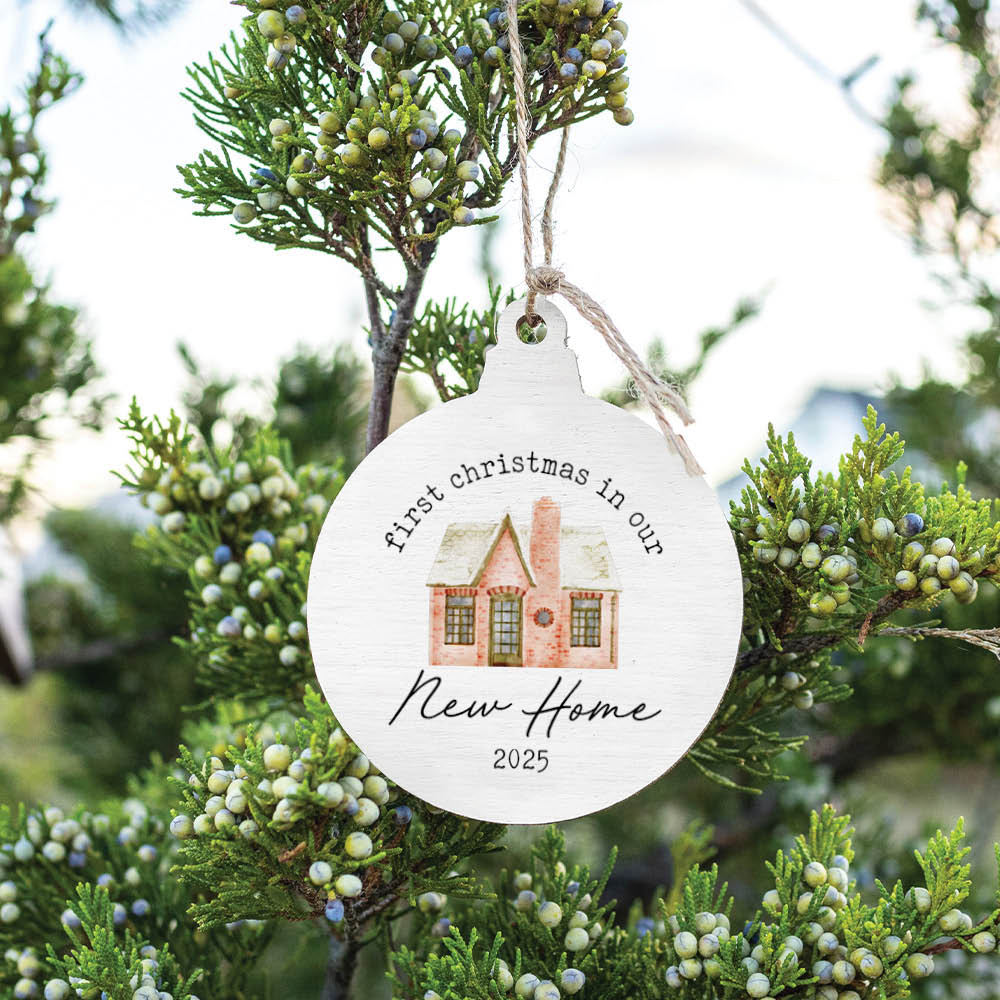 New Home Wooden Ornament