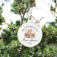 New Home Wooden Ornament