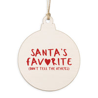 Santa's Favorite Ornament