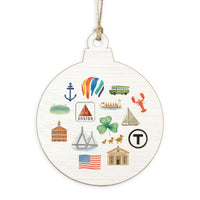 Boston Icons Ornament