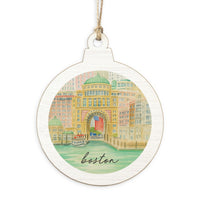 Boston Long Wharf Ornament
