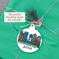 Boston Cityscape Ornament