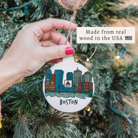 Boston Cityscape Ornament